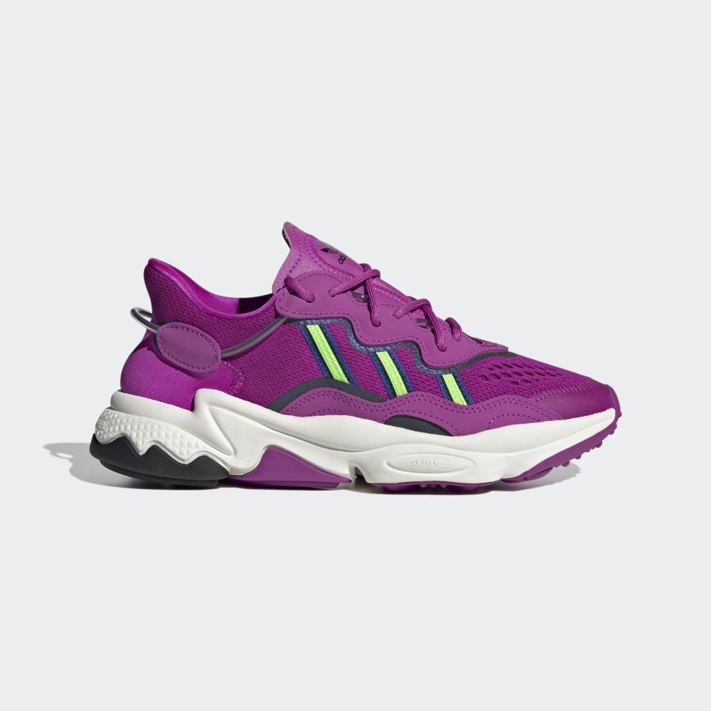 Originals Adidas OZWEEGO Dama Romania - Roz/Verzi/Negrii EH1197